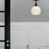 PR Home Omega 1 E27 schwarz Glas