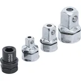 BGS Diy 98210 | Adapter-Satz für Ratschen-Ringschlüssel | 4-tlg.