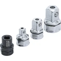 BGS Diy 98210 | Adapter-Satz für Ratschen-Ringschlüssel | 4-tlg.