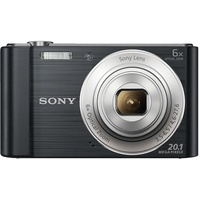 SONY Cyber-shot DSC-W810 Digitalkamera Schwarz, , 6x opt. Zoom, TFT-LCD