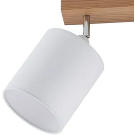 LINDBY Imarin 3-flammig Holz 56 x 13 x 26 cm