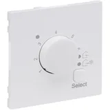 Legrand SEANO Abdeckung für elektronisches Raumthermostat, Farbe: Ultraweiß