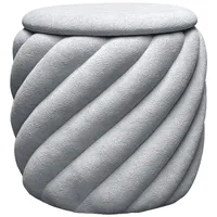 lookway Pouf 42 x 41 x 42 cm Grau