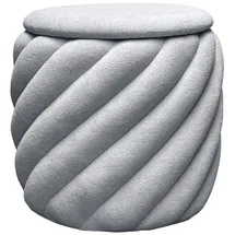 lookway Pouf 42 x 41 x 42 cm Grau