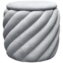 lookway Pouf 42 x 41 x 42 cm Grau