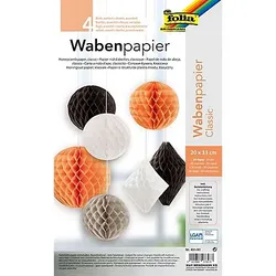 Wabenpapier "Klassisch", 20 x 33 cm, 4 Blatt