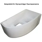 Aqualine MINOU Raumsparbadewanne 70 x 160 cm (rechts) (MINOU-01)