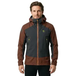 Karpos Storm Evo Jacke Herren Woodland Gray/Mahogany S