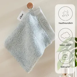 s.Oliver Waschhandschuh 16 x 21 cm blau