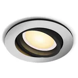 Philips Einbaustrahler 1x GU10 rund Aluminium
