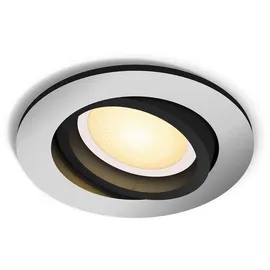 Philips Einbaustrahler 1x GU10 rund Aluminium