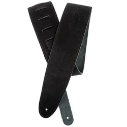 D’Addario Gitarrengurt - Wildleder, Black - Gitarrengurt