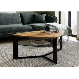 MASSIVMOEBEL24.DE Couchtisch STARNBERG Beige Wildeiche 120 x 70 x 44 cm