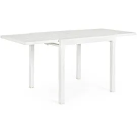 BIZZOTTO Pelagius Ausziehtisch 83-166 x 80 x 75 cm Weiß