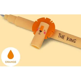 Legami Löschbarer Gelstift Löwe schwarz