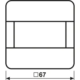 Jung LB-Manag.Bewegungsmel.1,1m CD 17182 SW