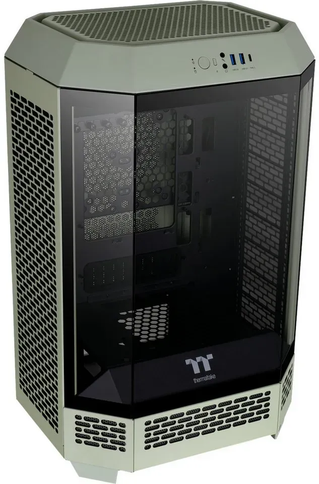 Thermaltake PC-Gehäuse Thermaltake The Tower 300, Tower-Gehäuse grün