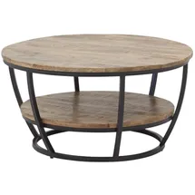 Stolkom Couchtisch JAMBI Braun Mangoholz 87 x 44 cm