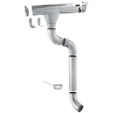 Zambelli Dachrinne Komplettset RG 250 4m Silber