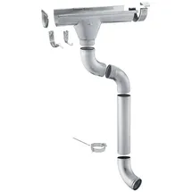 Zambelli Dachrinne Komplettset RG 250 4m Silber