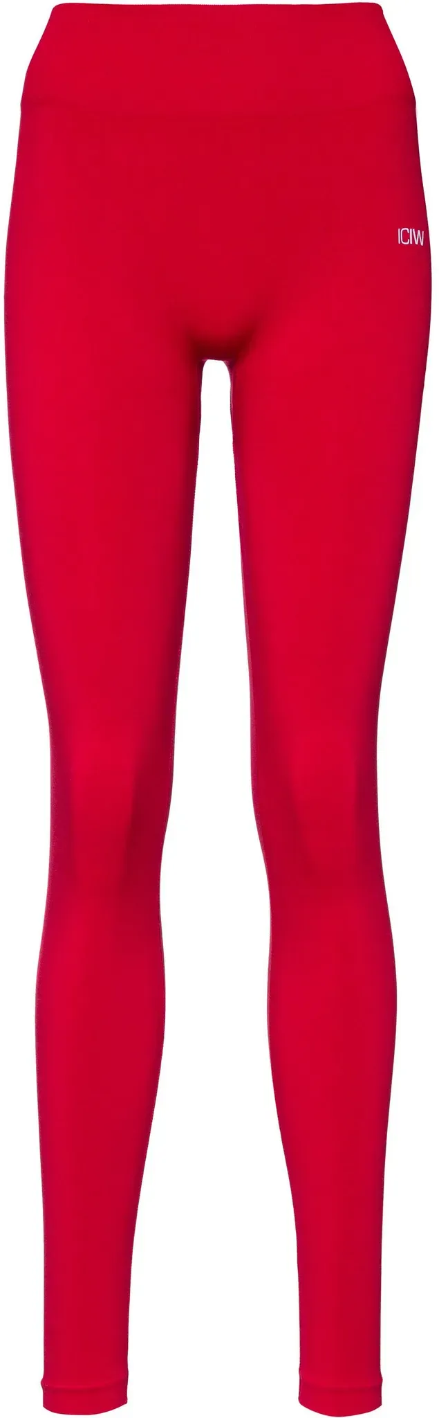 ICANIWILL Smooth Seamless Tights Damen in red cherry, Größe XL - rot