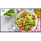 Sony FW-75BZ35L Signage-Display Digital Beschilderung Flachbildschirm 190,5 cm (75") LCD WLAN 550 cd/m2 4K Ultra HD Schwarz Android 24/7
