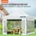 Vevor Faltpavillon 3 x 3 m Weiß