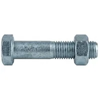 Industrial Quality Supplies Sechskantschraube DIN 7990 M27 x 90 10 Stück