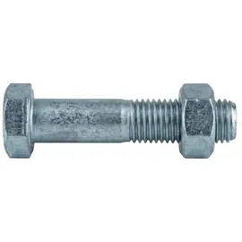 Industrial Quality Supplies Sechskantschraube DIN 7990 M27 x 90 10 Stück