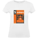 Scubapro Retro-Shirt 1963", WHI Wmn XL Tauchregler-Kits, Mehrfarbig, Einheitsgröße