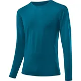 Löffler Men Long Sleeve Shirt Merino-tencel(tm) blue coral (373) 50