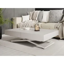 WFL GROUP Cavetta Beige Holz 120 x 80 x 76 cm