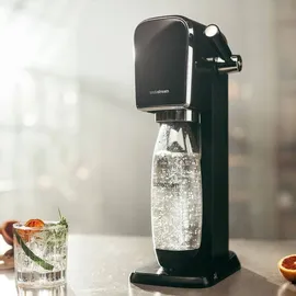 Sodastream Art black + Kunststoffflasche + CO2-Zylinder