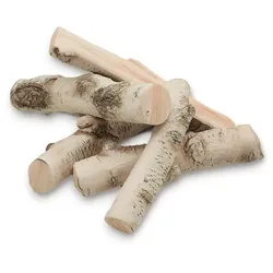 Hitze Keramische Holzscheite für Biokamine SET 2 Zubehör Bio-Kamine