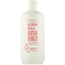 Alyssa Ashley Red Berry Musk Hand & Body Lotion 500 ml