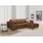 Home Affaire Eckcouch Leder 2-Sitzer Braun