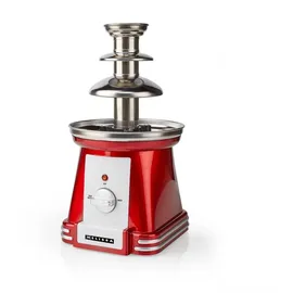 Melissa Schokoladenbrunnen 32 cm - Warmhaltefunktion - Weiß/Rot