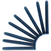 Waterman Tintenpatronen für Füller 8 Stück Blau