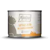MjAMjAM Nassfutter Saftiges Huhn an Leckeren Möhrchen 200 g