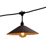 Lumisky LED Lichterkette 6 m Stahl Warmweiß