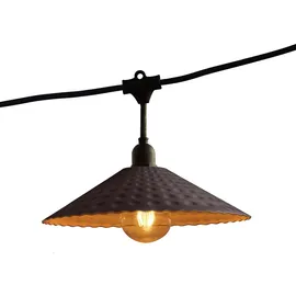 Lumisky LED Lichterkette 6 m Stahl Warmweiß