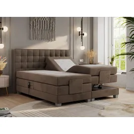 MKS Meble Boxspringbett mit Bettkasten - - Maße (cm): B: 148 H: 118