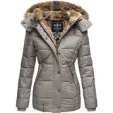 Marikoo Damen Stylischer Winterjacke Steppjacke Mit Großer Kapuze Nekoo