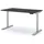 Assmann Electronic ASSMANN Schreibtisch Y-Line Curved 140x80cm, Memoryfunktion, 2-fach-Motorik – Dunkelgrau