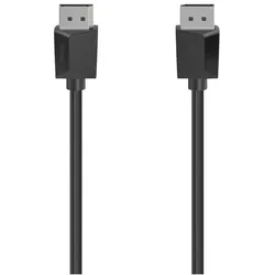 Hama DisplayPort-Kabel (0,75m) (Schwarz)