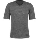 normani Thermounterhemd Herren Merino T-Shirt Delamere Kurzarm T-Shirt Thermounterwäsche aus Merinowolle grau S