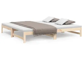 vidaXL Tagesbett 80 x 200 cm Braun