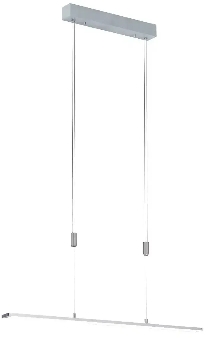 Fischer-Honsel Pendelleuchte   , silber , Maße (cm): B: 6 H: 150