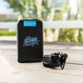 STAR PUMP Powerbank externer Zusatz-Akku Batterie für 12 V Elektropumpe - Transparent