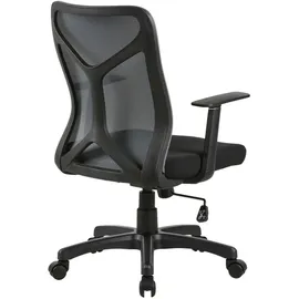 byLIVING DC Living Bürostuhl Kunststoff Schwarz